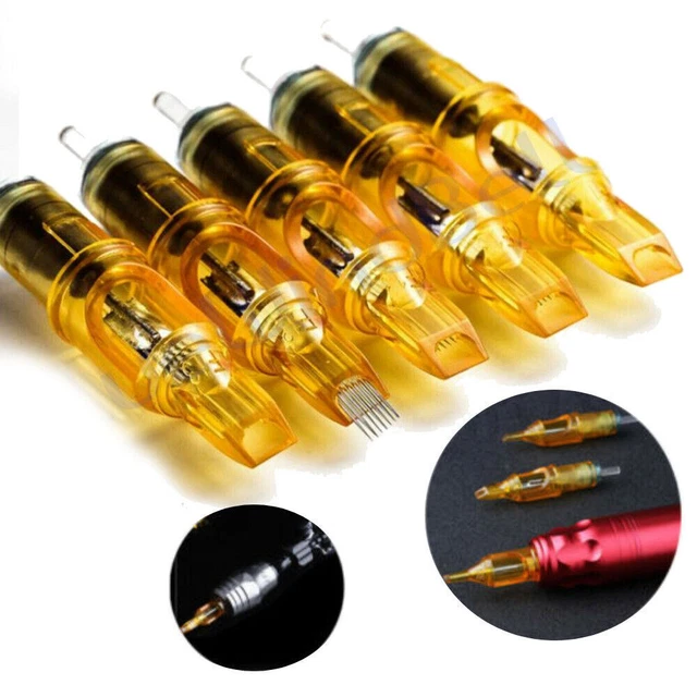 10,20,40,60,100 pcs   Disposable Tattoo Needle Cartridge RL,RS,M1,RM
