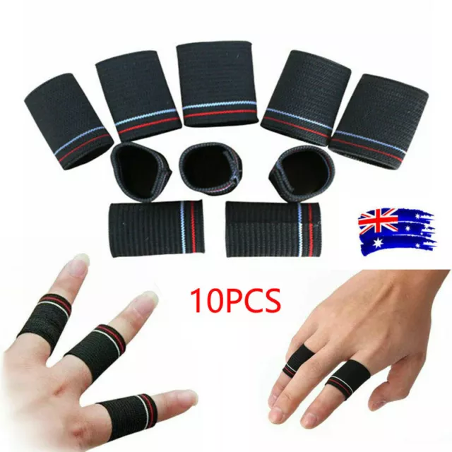 10x Finger Splint Thumb Support Protector Finger Sleeves Finger Brace Stabiliser