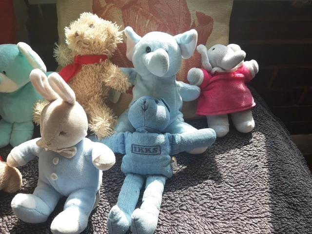 Lot de9 Petits Doudous Petites Peluches.  Environ 10 à 15 cm kaloo tex ikks.... 2