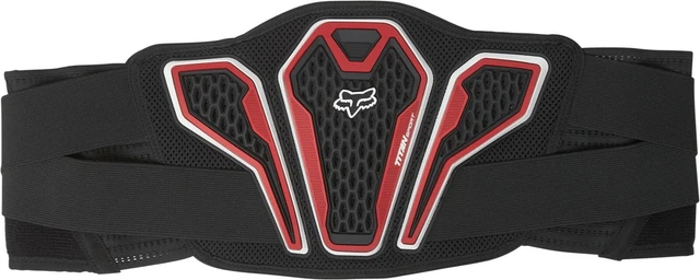 Fox Racing Titan Sport Kidney Belt Adult Red/Black MX/ATV Back Brace Support