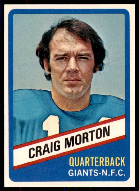 1976 TOPPS WONDER Bread Craig Morton New York Giants #1 EUR 3 07 1976 TOPPS WONDER Bread Craig Morton New York Giants #1 EUR 3 07