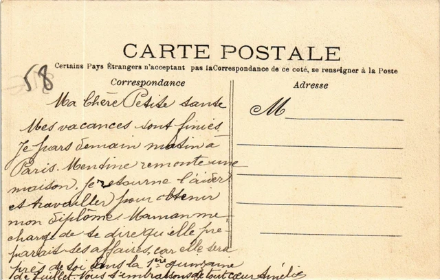 CPA COSNE-sur-LOIRE Rue de Paris (860593) 2