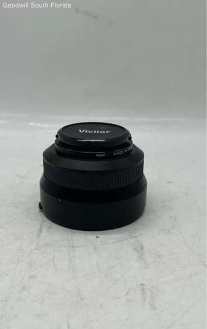 Vivitar Black 49 mm F Mount 1.5X MC Tele Converter Camera Lens Not Tested