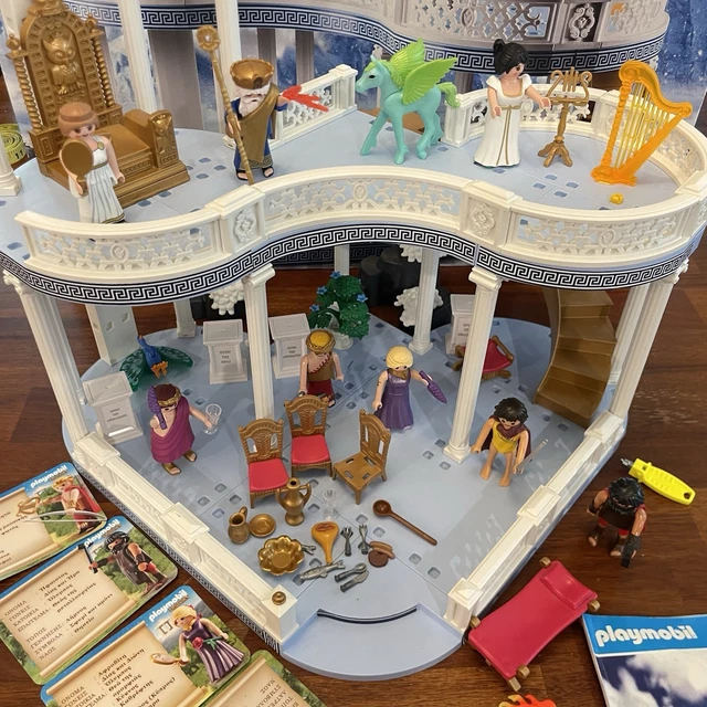 PLAYMOBIL HISTORY PALACE of Greek Gods on Mount Olympus Set #70465