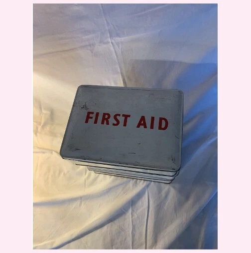 Job Lot 3 Vintage Old Medical First Kits Complete 1940s/1950s