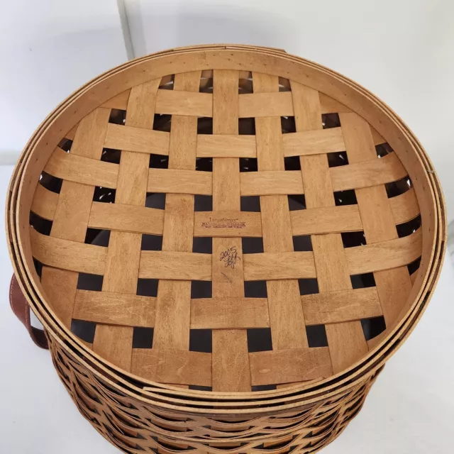 Longaberger Hostess Only Large Bushel Basket+Liner+Prot. SOLD 07/05 & 08/05 ONLY 3