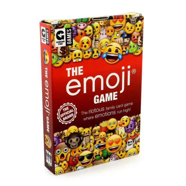 The Emoji Family Card Game Kids Age 8+ Years And Above *Unused Sealed In Box*