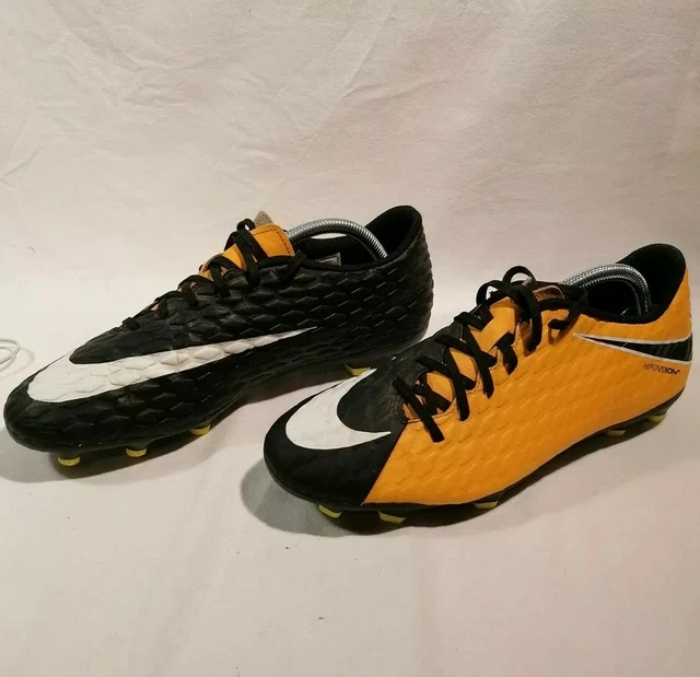 orange and black nike hypervenom