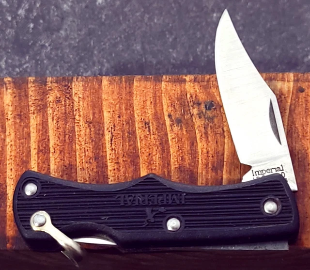 VINTAGE IMPERIAL APEX Mini Lockback Folding Pocket Knife Made in