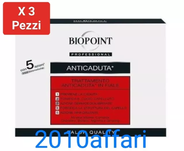 Biopoint Profesional Protección contra Caídas Tratamiento 10 De 7 ML-3 Piezas