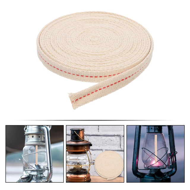 BULK OIL LAMP Wick Single Kerosene Burner Wicks Cotton Lantern £4.18