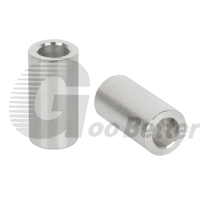 ALUMINIUM STANDOFF SPACERS M4 M5 Stand Off Collar Round Spacer Bush Washers EUR 1,58 PicClick FR