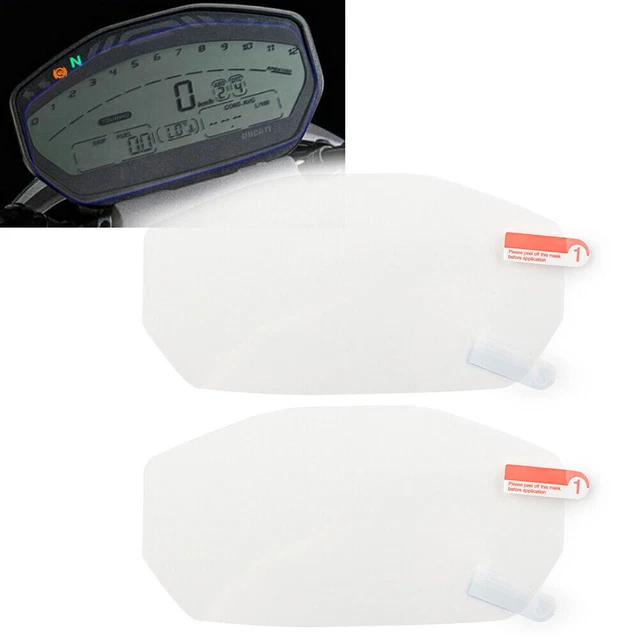 Clear Speedometer Scratch Film Screen Protector For DUCATI MONSTER HYPERMOTARD