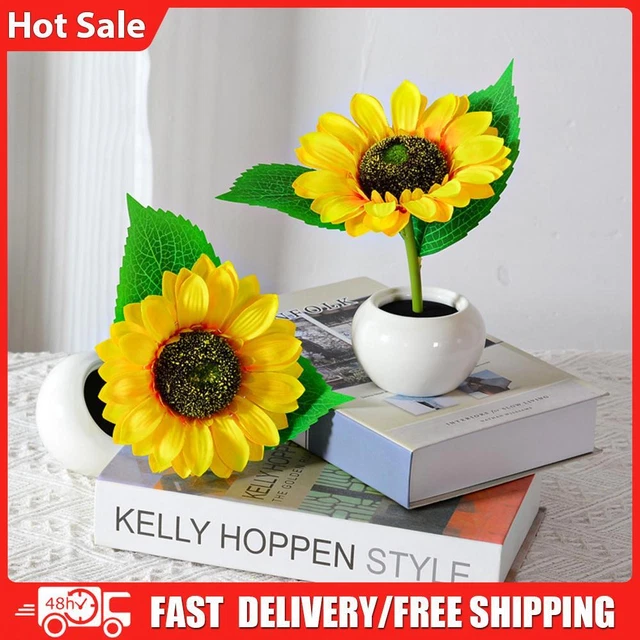 SUNFLOWER DESK LAMP Lighting Ornament Table Lights Home Decor for