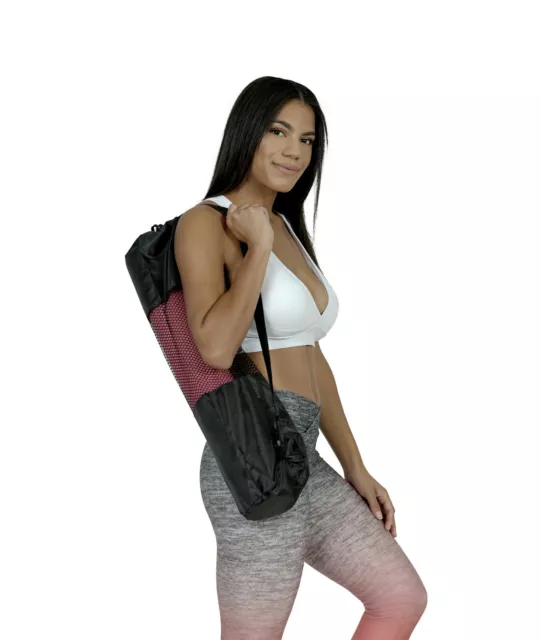 Asana Yoga Mat Bag - Breathable Sports Bag with Adjustable Shoulder Straps