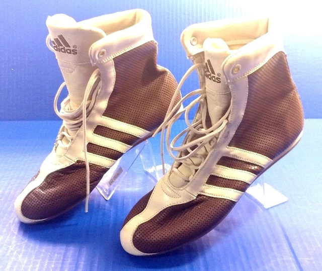 adidas gazelle silver green womens Vintage Adidas Boxing Boots (7)