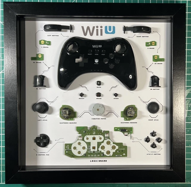 NINTENDO WII U Controller Teardown Wall Frame £154.01 PicClick UK