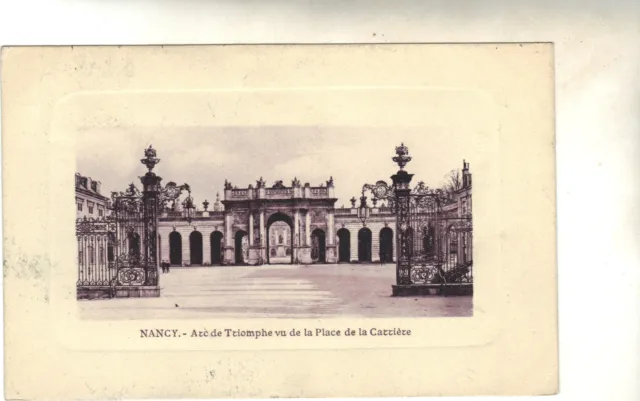 NANCY - Arc de Triomphe vu de la Place de la Carrière   (H9138)