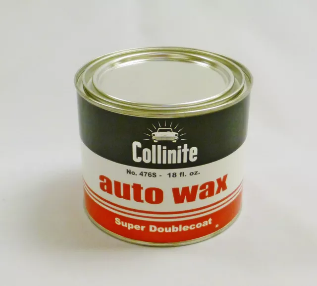 Collinite No.476S Super Double Coat Auto Wax Protects & Lasts 1 Year. 18oz Tin
