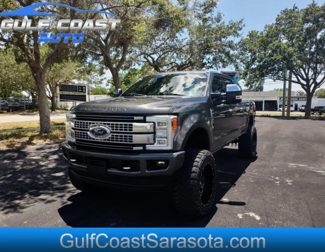 2017 Ford F-250 PLATINUM LIFTED TURBO DIESEL FL TRUCK 4X4 FREE SHI