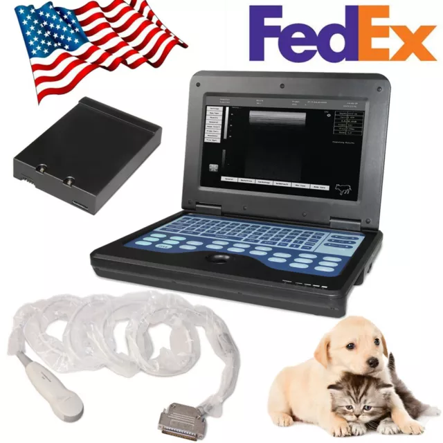 Veterinary Ultrasound Diagnostic system Ultrasonic Scanner VET Machine Dog Cat