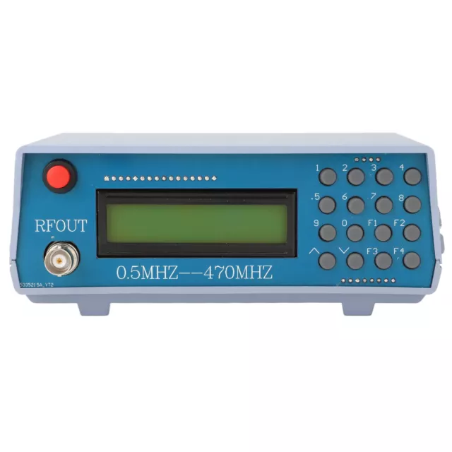 FM Radio Intercom Signal Generator 0.5M‑470MHz Frequency Meter Signal Generator