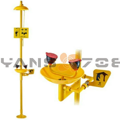 High quality Coating Combination Shower Station and Eye Wash Eyewash Station