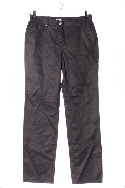 ZARA Jeans taille haute Dames T EU 36 kaki style décontracté