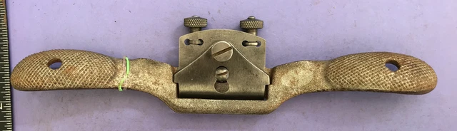 Stanley Spoke Shave Adjustable Flat Sole - Vintage Old Tool 2