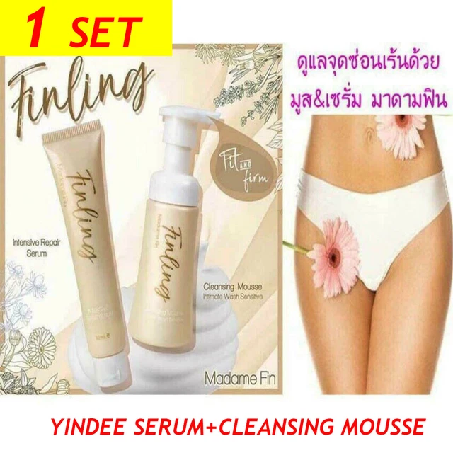 Madame Fin Set Espuma de Yindee Leucorrea Eliminar Olor Ajuste Vaginal