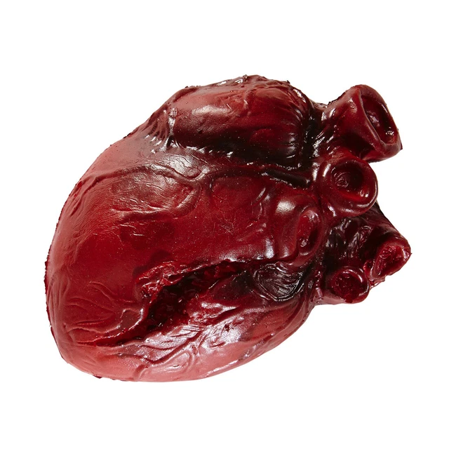 Humano Corazón Halloween Decoración 14CM Horror Artículo de Broma