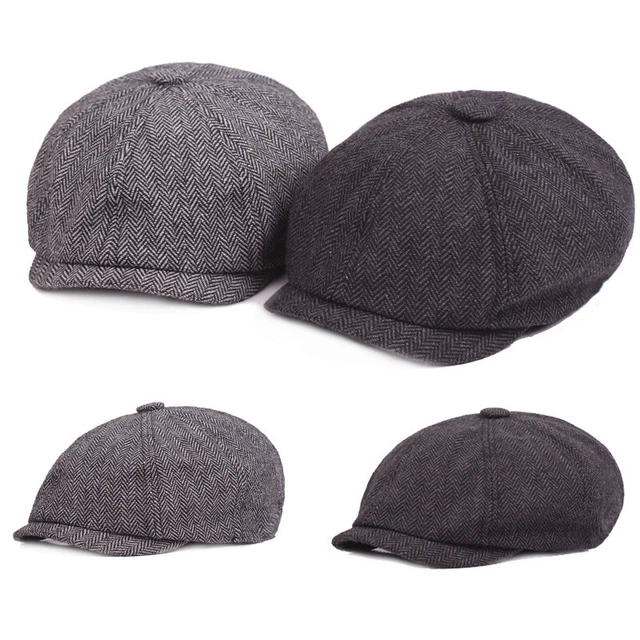 Barett Baskenmütze Herren - Baumwolle Retro Street Style