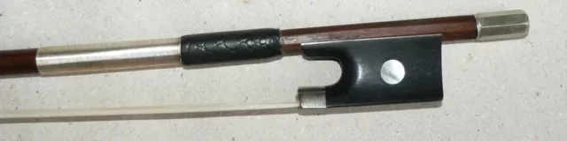 Old  Violin Bow With Brand "Penzel", Ready To Play