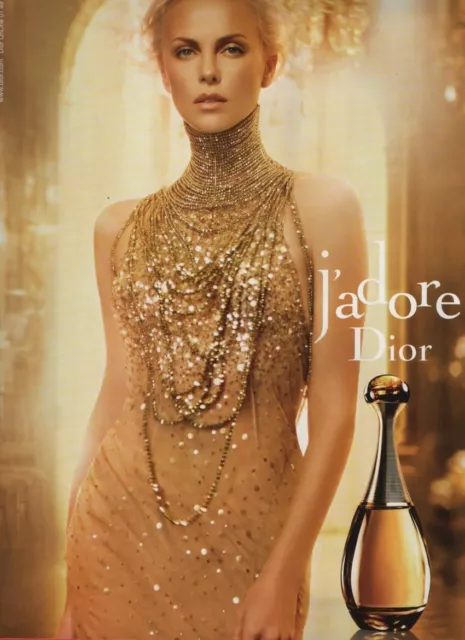 Publicité Papier - Parfum Dior J'adore de 2004, Carmen Kass Mannequin