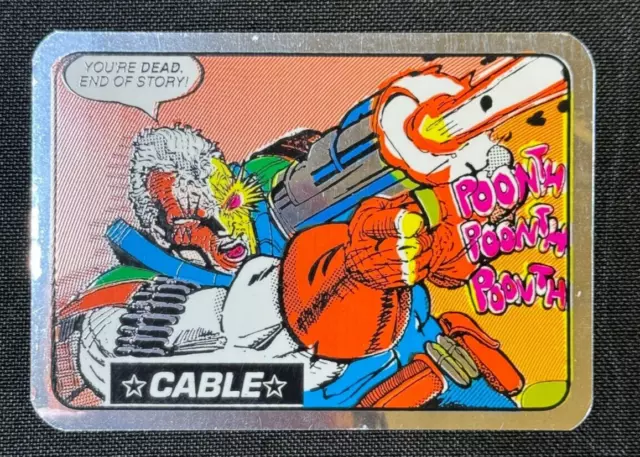 Cable Marvel Entertainment Star Kodak Vending Machine Foil Sticker