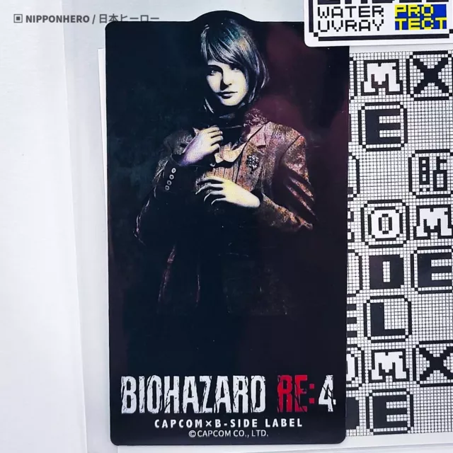 Resident Evil Village 4 Remake ASHLEY GRAHAM Capcom x B-Side Label 2.5" Sticker