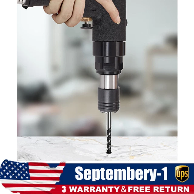Portable Pneumatic Tapping Machine Air Drill Tapper 400 RPM w/ 6 Chucks M3-M12