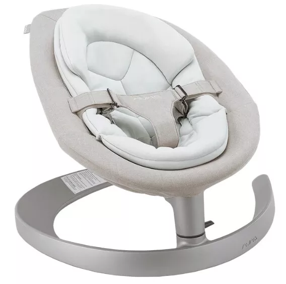 Nuna Leaf Grow With Toybar Granite Rocker Bouncer Baby Furniture Rrp $449 Aud