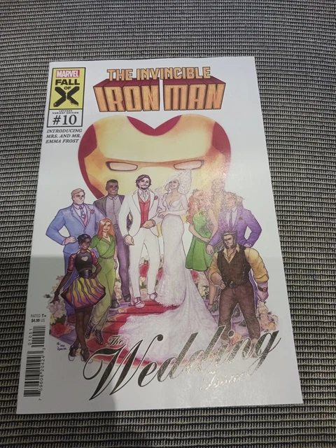 Invincible Iron Man #10 - Meghan Hetrick "Homage" Variant Cover - Marvel/2023