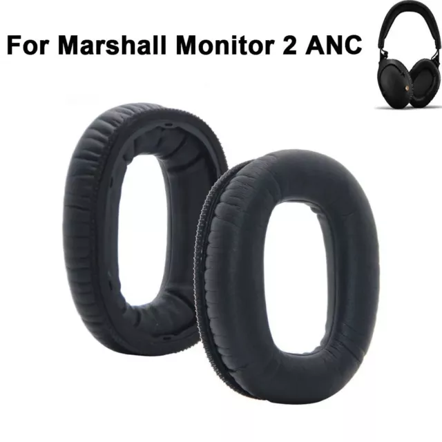 2Pcs Headset Ear Pads Foam Sponge Headset Earmuff for Marshall Monitor 2 ANC