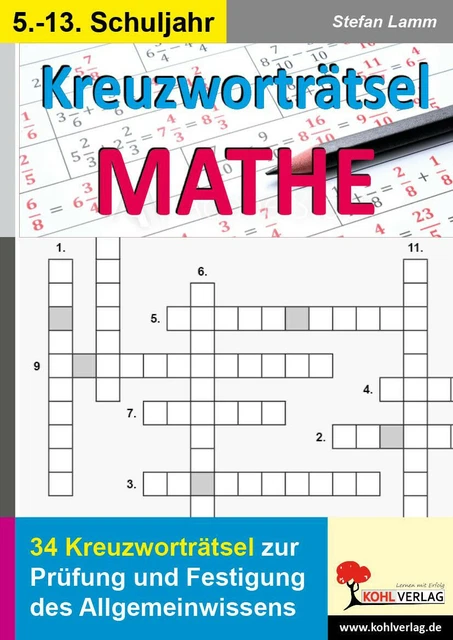 Mots Croisés Mathematik (Mathématique) Agneau, Stefan Livre