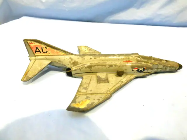 Dinky McDonnell Douglas PHANTOM II F 4K 1960ERer Flugzeug Militärspielzeug VINTAGE