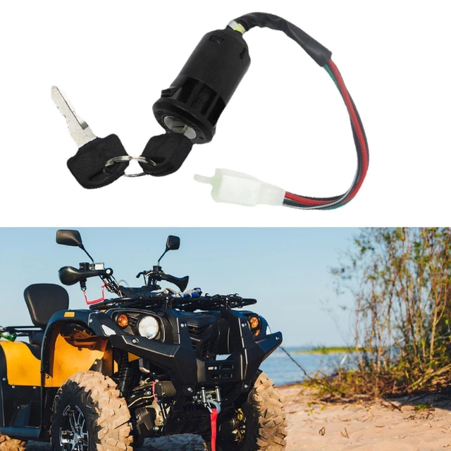 WOOSTAR Interruttore A Chiave Di Accensione 4 Fili Ricambio Per Scooter Zuma 50cc 125cc 150cc
