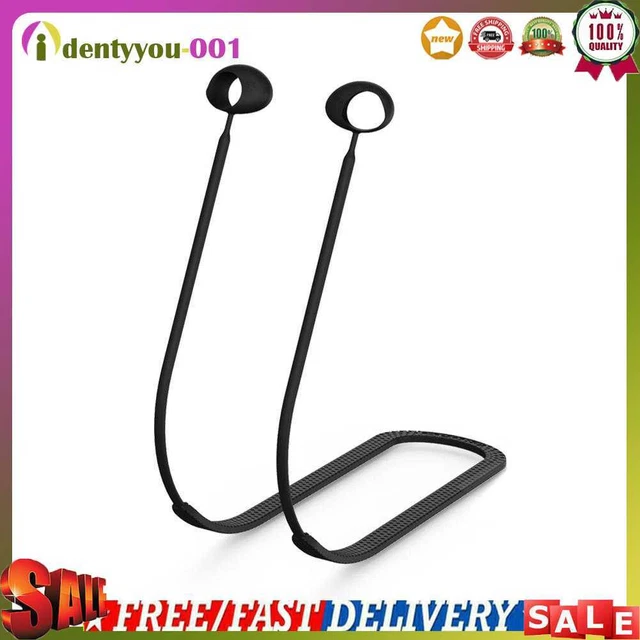 Correa de auriculares antiperdidos para Samsung Galaxy Buds 2 soporte para auriculares (negro)