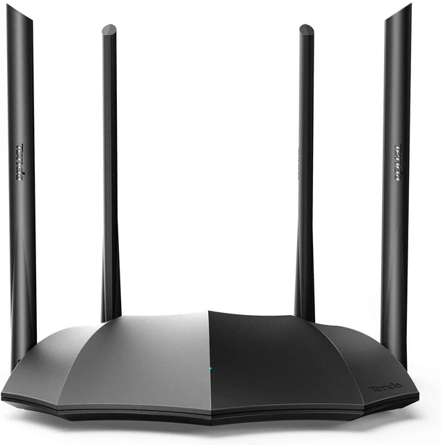 Tenda AC8 WLAN router dual-band (2.4 GHz/5 GHz) Gigabit Ethernet Black