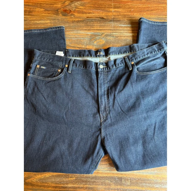 Ralph Lauren Polo Ralph Lauren Hampton Straight Straight Denim Pants Men's W35 cotton blue type Vintage Second Hand