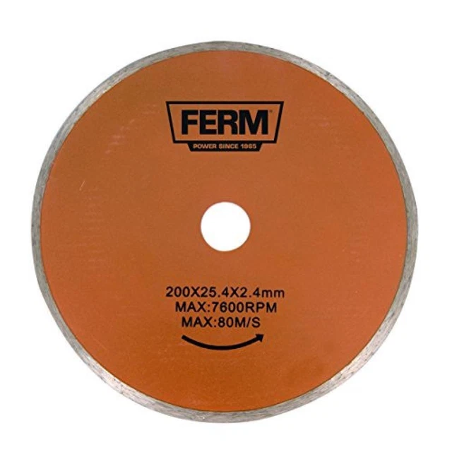 (TG. 200 mm) FERM Lama diamantata 200 mm - per tagliapiastrelle - NUOVO