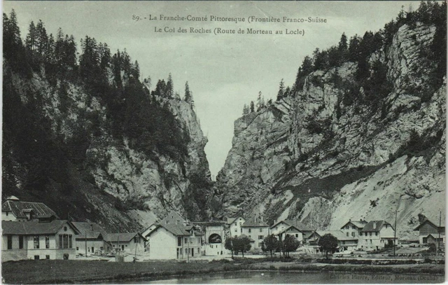 CPA Le Col des Roches - Route de Morteau au Locle (1191527)