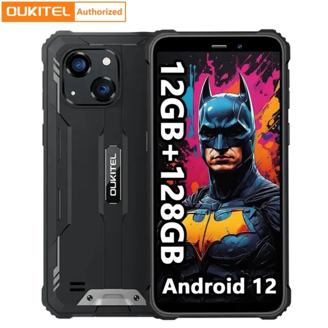 UNLOCKED OUKITEL WP32 4G LTE Rugged Android 13.0 Mobile Waterproof Phone  128GB $268.88 - PicClick AU