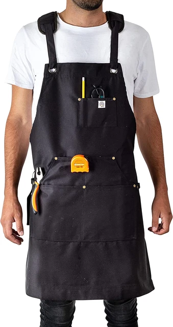 The First FR Canvas Welding Apron. Fire Resistant Safety Apron for Welding - the